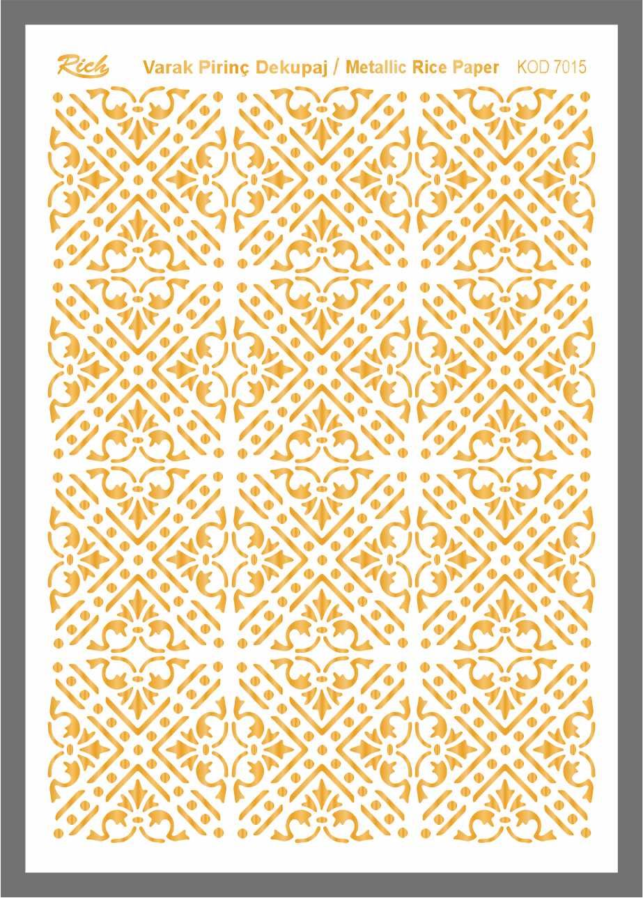 SOFT DEKOPAJ BEYAZ ALTIN 72015