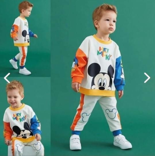 Mickey Çok Renkli Alt Üst Takım 220101