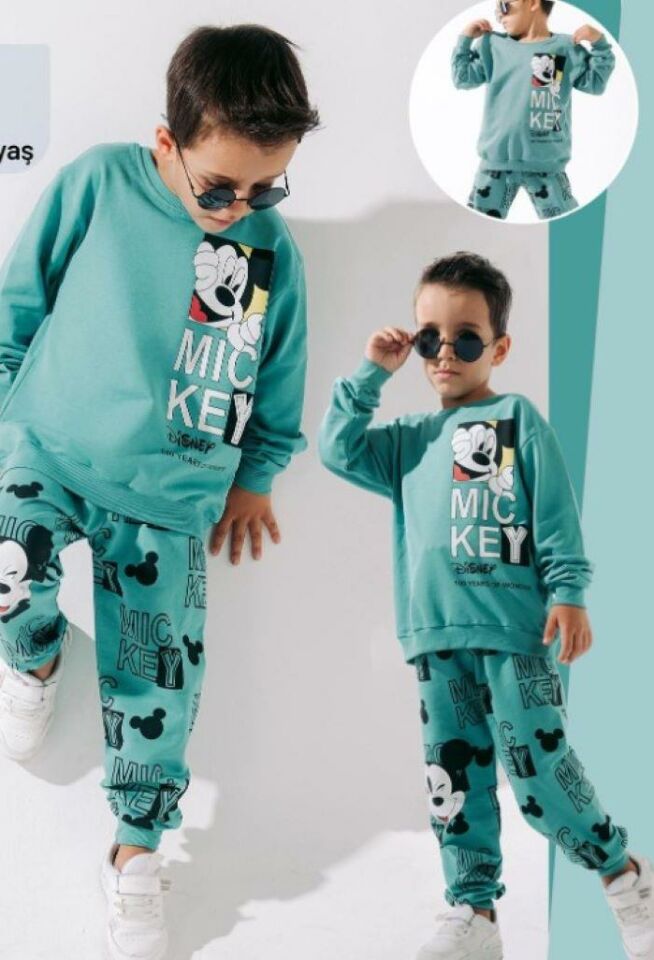 Erkek Çocuk 2’li Alt Üst Eşofman Takımı –57067-y