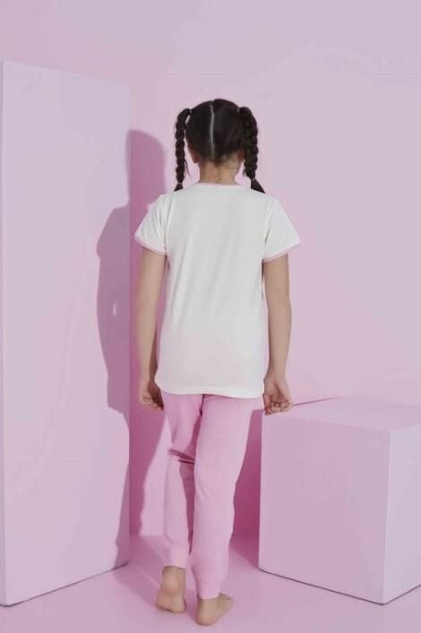 Kız Çocuk Kanatlı Unicorn Garson Boy Pijama Takımı 2619