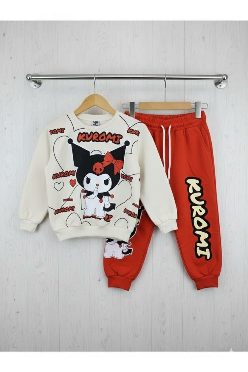 Kız Çocuk Mevsimlik Alt Üst Takım 57059-K