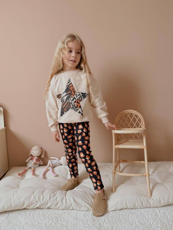 Kız Çocuk Fitilli Alt Üst Taytlı Takım 1678K