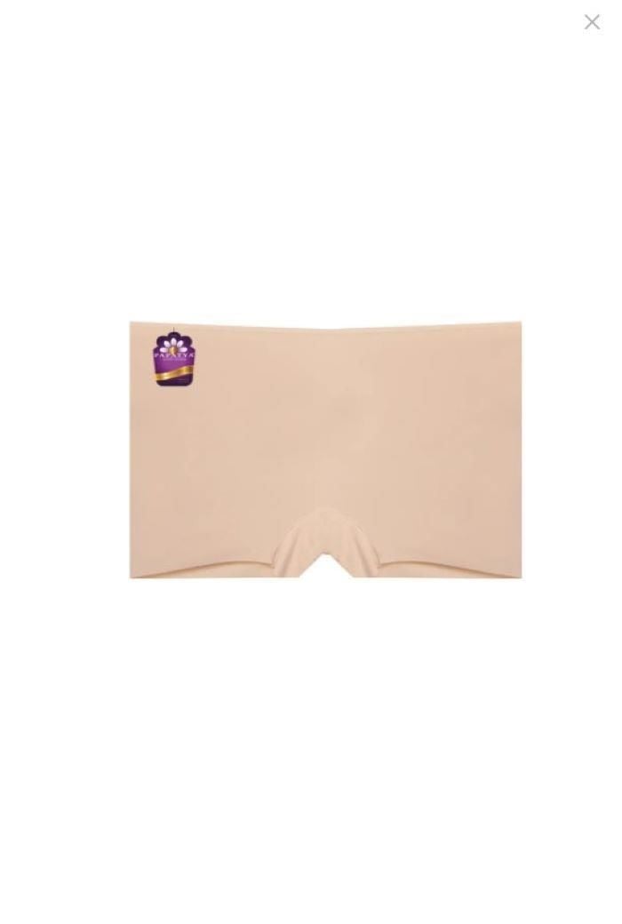 Papatya  Kadın 2 ADET TEN  Lazer Kesim Dikişsiz Boxer Külot Slip 2'li  Paket Set İç Çamaşır İç Giyim 2852