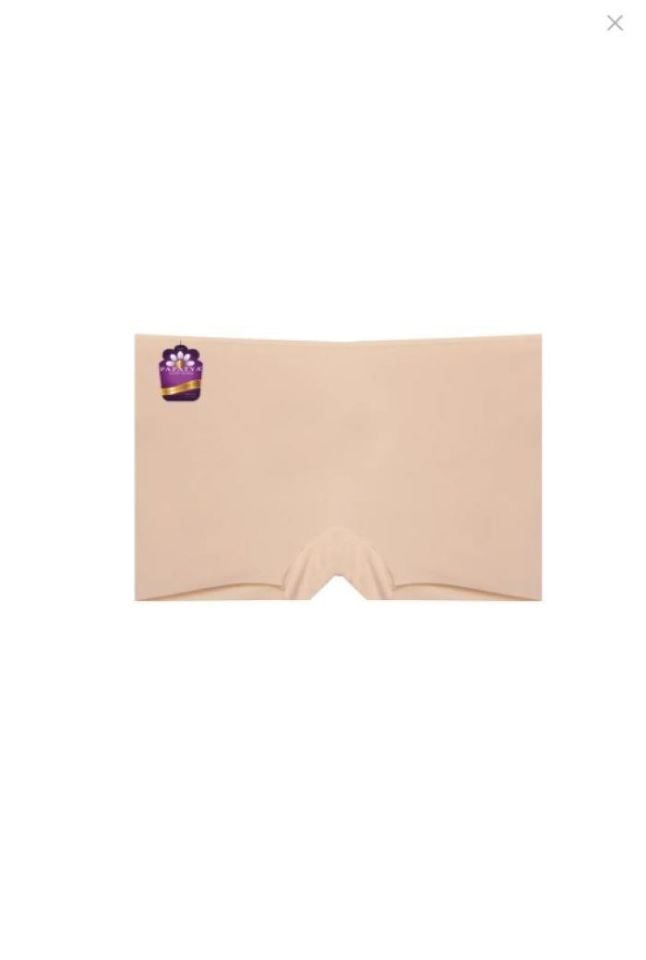Papatya  Kadın 2 ADET TEN  Lazer Kesim Dikişsiz Boxer Külot Slip 2'li  Paket Set İç Çamaşır İç Giyim 2852