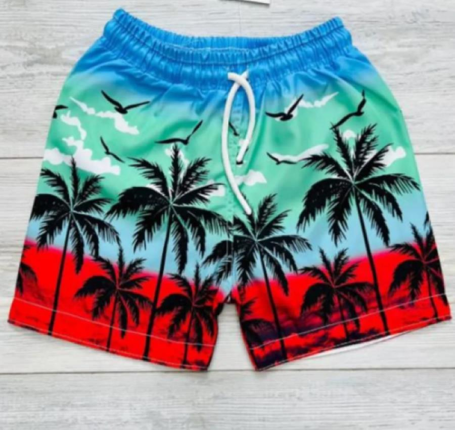 Erkek Çocuk Paraşüt Su İtici DEniz Şortu Mayo 3105