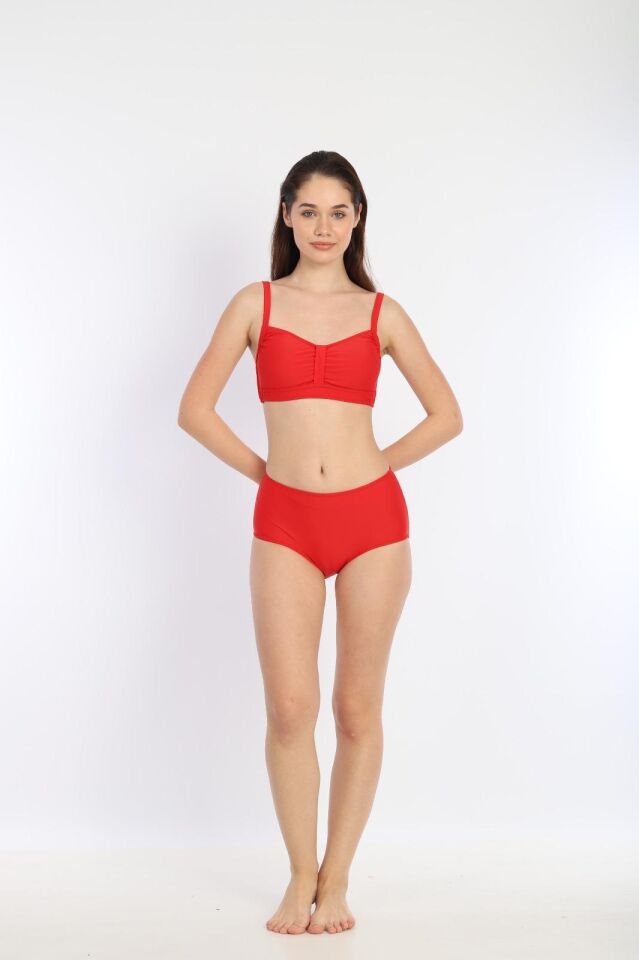 Kadın İnce Askılı Ayarlanabilir Bikini 7277K