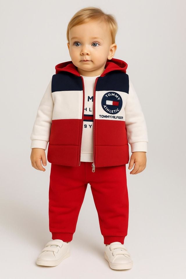 Erkek Bebek 3’lü Bebek Takımı– Kod: 07165 k
