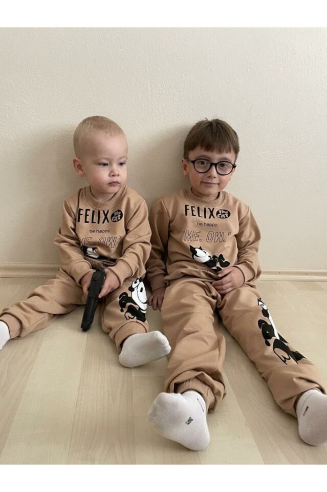 Erkek Çocuk Mevsimlik Okul Kreş  Alt Üst Takım  2259