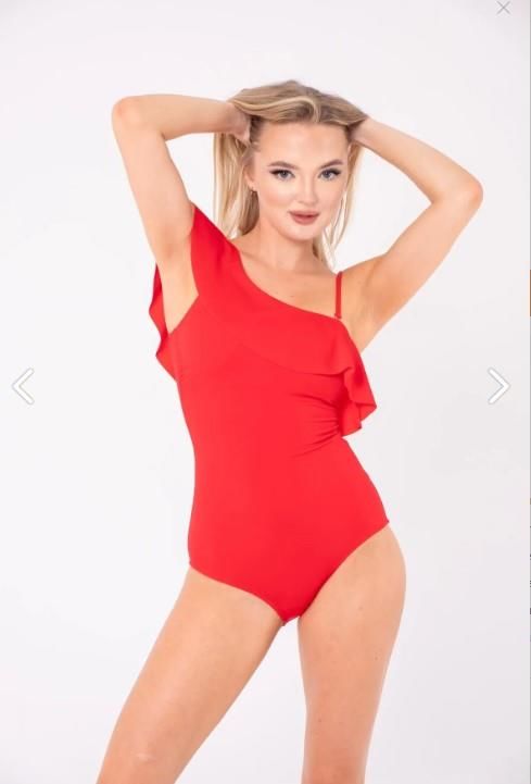 Kadın Plaj Tek Omuz Mayo 0208