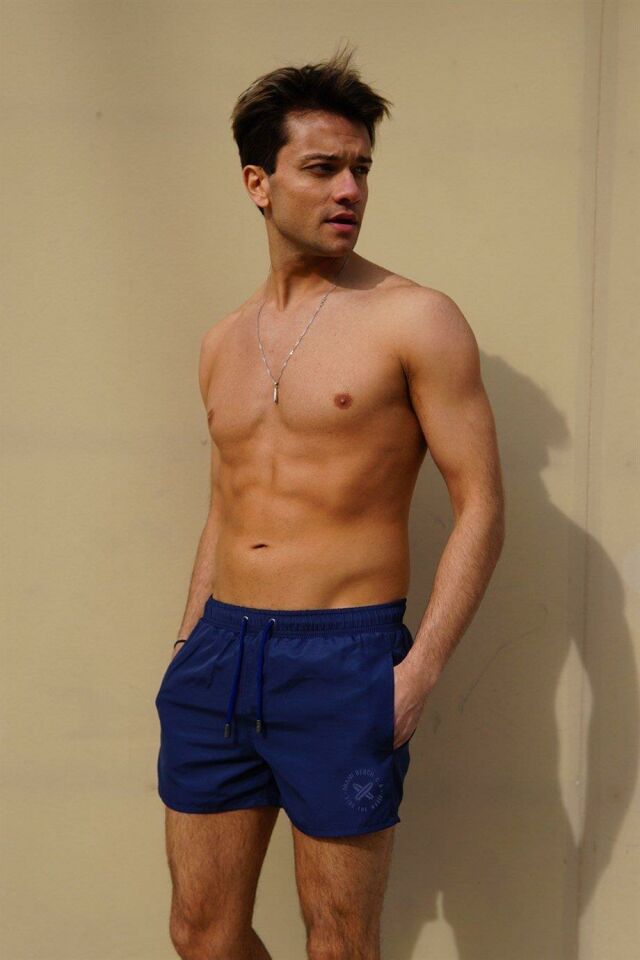 Miami Beach Mini Boy Erkek Mayo Deniz Şortu 2202LA LACİVERT - M