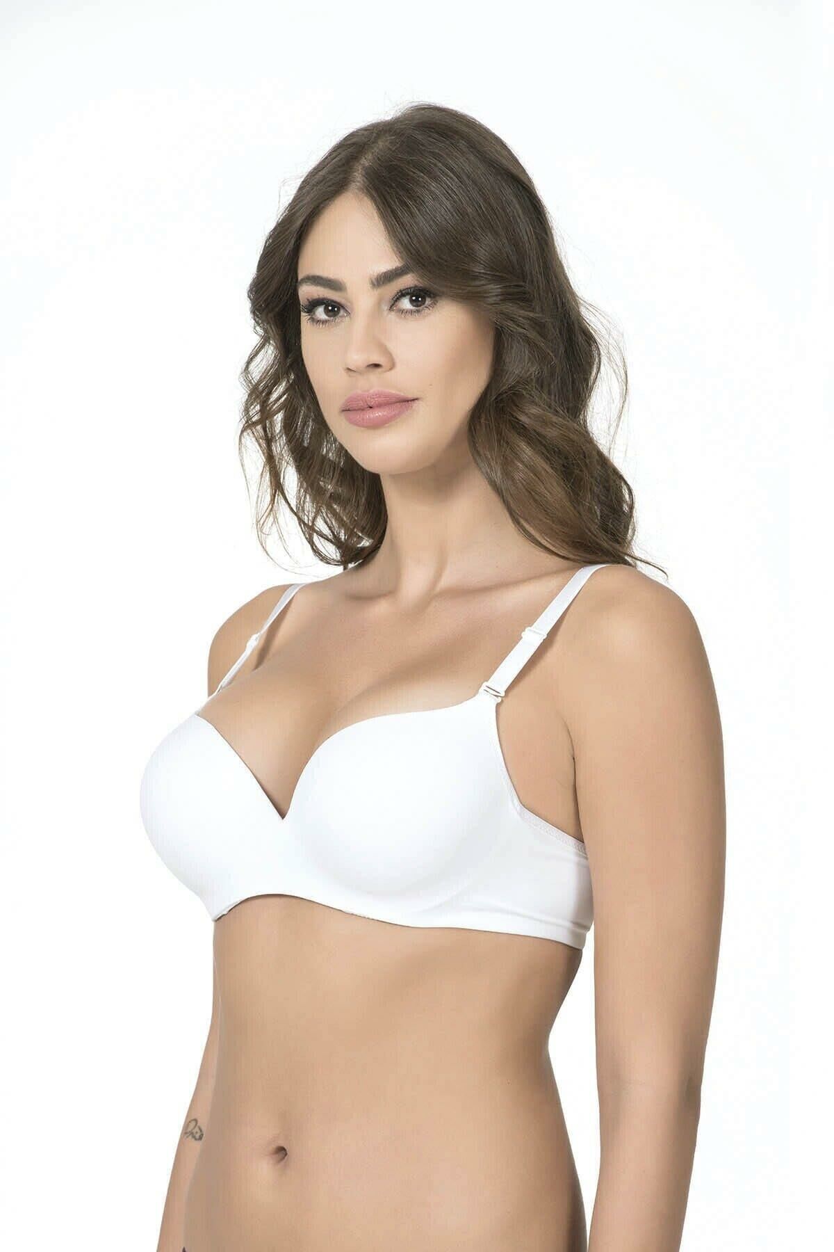 Belvü Kadın Destekli Kulaklı Double Push Up Sütyen 1140-