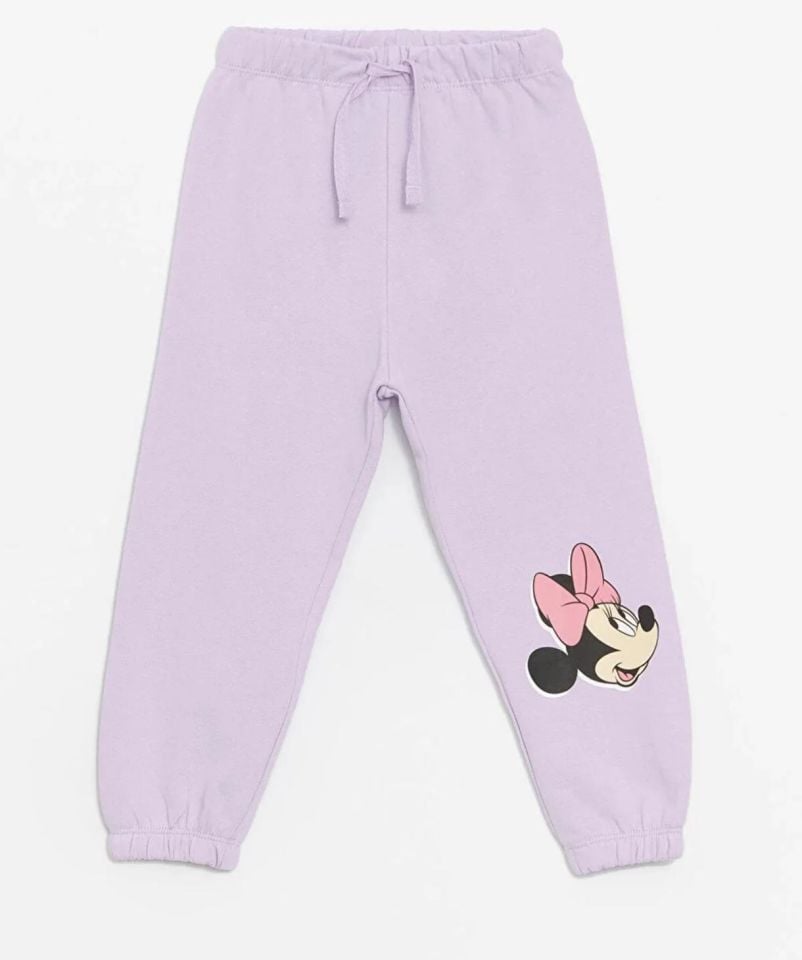 Kız Çocuk Minnie Mouse Baskılı 2’li Eşofman Takımı – 0017L