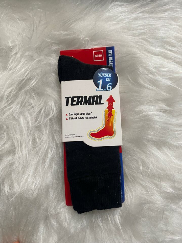 TERMAL Yüksek  Havlu Teknolijisi Termal Pamuk Çorap 5506