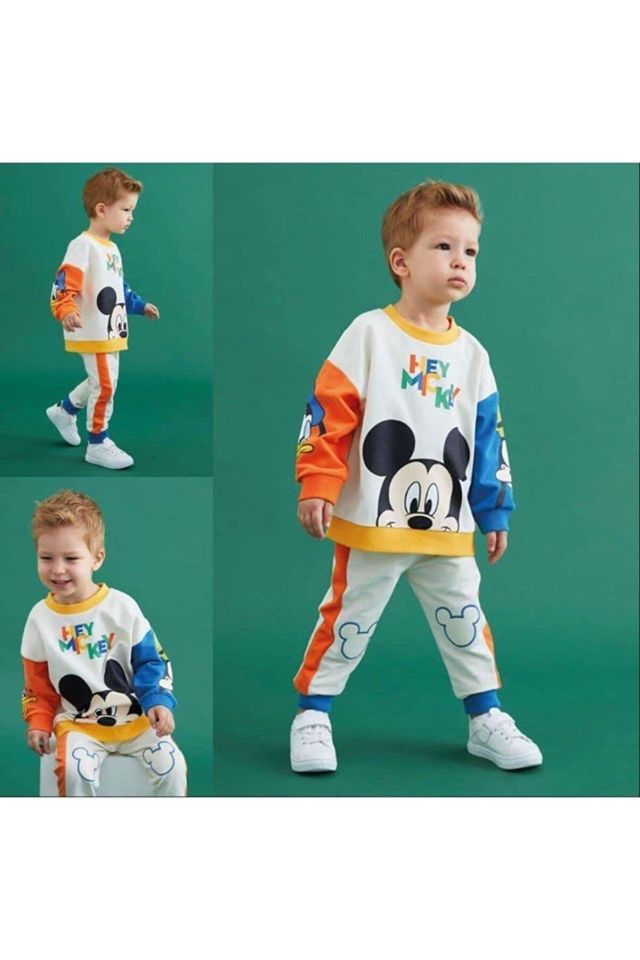 Erkek Çocuk Mickey Mouse Eşofman Takımı 2245