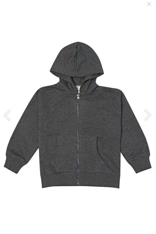 3 İPLİK Kapüşonlu  Uzun Kollu Şardonlu KIZ/ERKEK Çocuk Fermuarlı Sweatshirt 0504