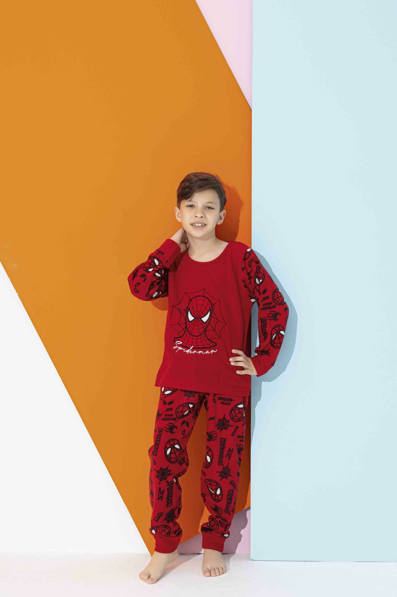 Erkek Çocuk Welsoft Polar Pijama Takımı 3355