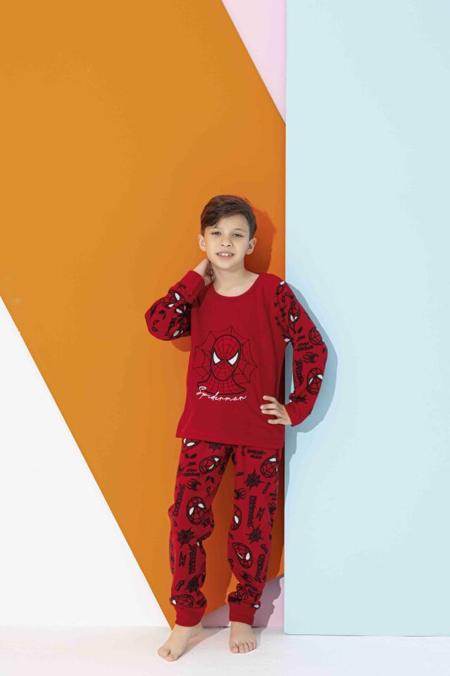 Erkek Çocuk Welsoft Polar Pijama Takımı 3355