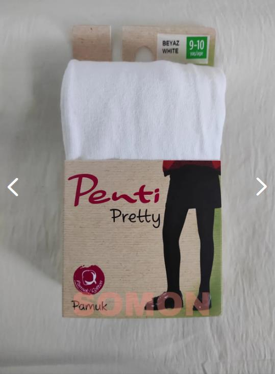 Penti Pretty Düz Külotlu  Kız Çocuk Çorap 2201