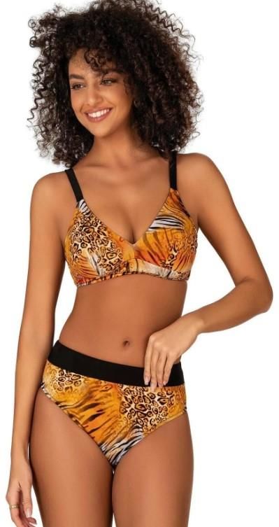 Endeep Kadın Kaplan Desen Toparlayıcı Bikini Takımı 22336