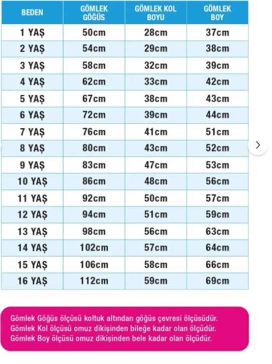 Erkek Çocuk Uzun Kol Düz Renk  Gömlek 7974M