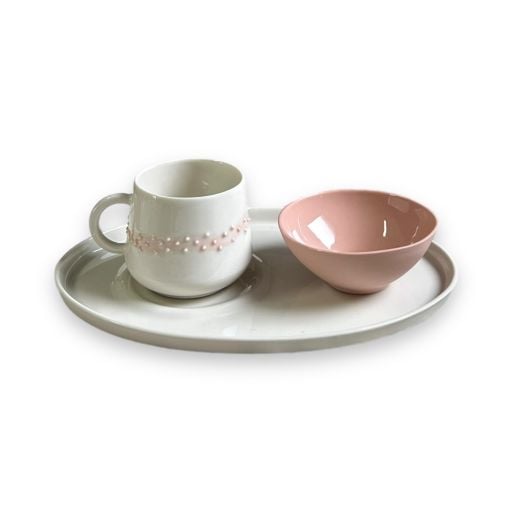 Belle Polka Türk Kahvesi Fincan Set