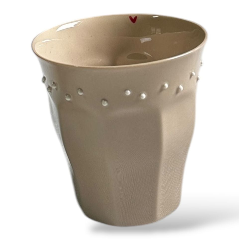 Le Petite Beyaz Üzeri Renkli Noktalı - mocha