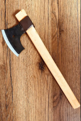 45 CM Ahşap Kayın Saplı Metal Nacak Odun Kemik Kesme Kırma Kamp Baltası