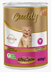 Cuddy Tavuklu Chunk Yavru Kedi Konserve 400 G