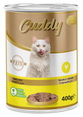 Cuddy Tavuklu Pate Yetişkin Kedi Konserve 400 G