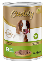 Cuddy Kuzulu Pate Yetişkin Köpek Konserve 400 G