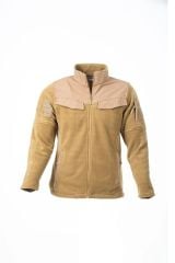 301 Model Unisex Cep Kapaklı 5 Cepli Polar Mont - Bej