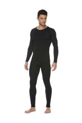 Askeri Termal İçlik Takımı (İçlik-Bere-Boyunluk-Eldiven-Çorap) 2XL - SİYAH