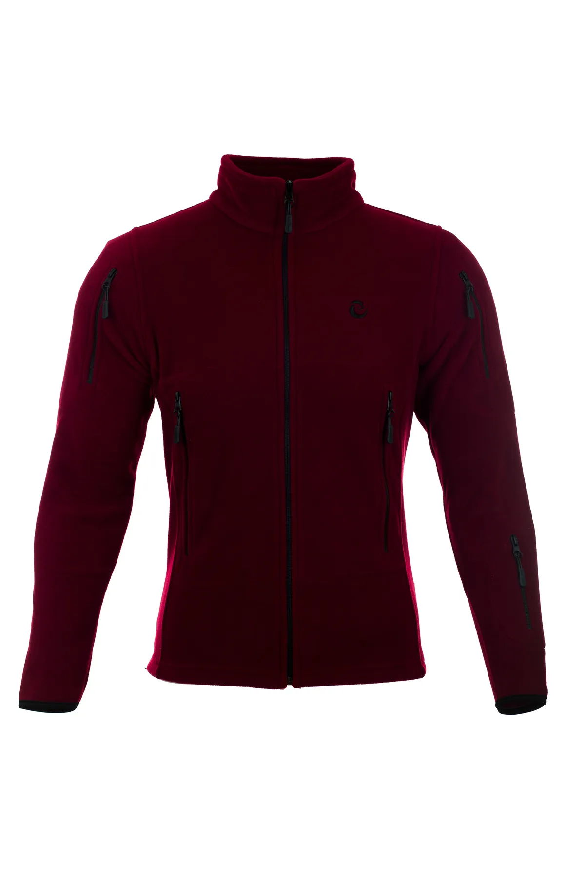 5 Cepli Unisex Polar Mont Ceket - Bordo