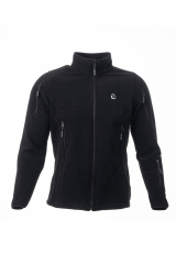 5 Cepli Unisex Polar Mont Ceket - Siyah
