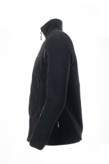 5 Cepli Unisex Polar Mont Ceket - Siyah