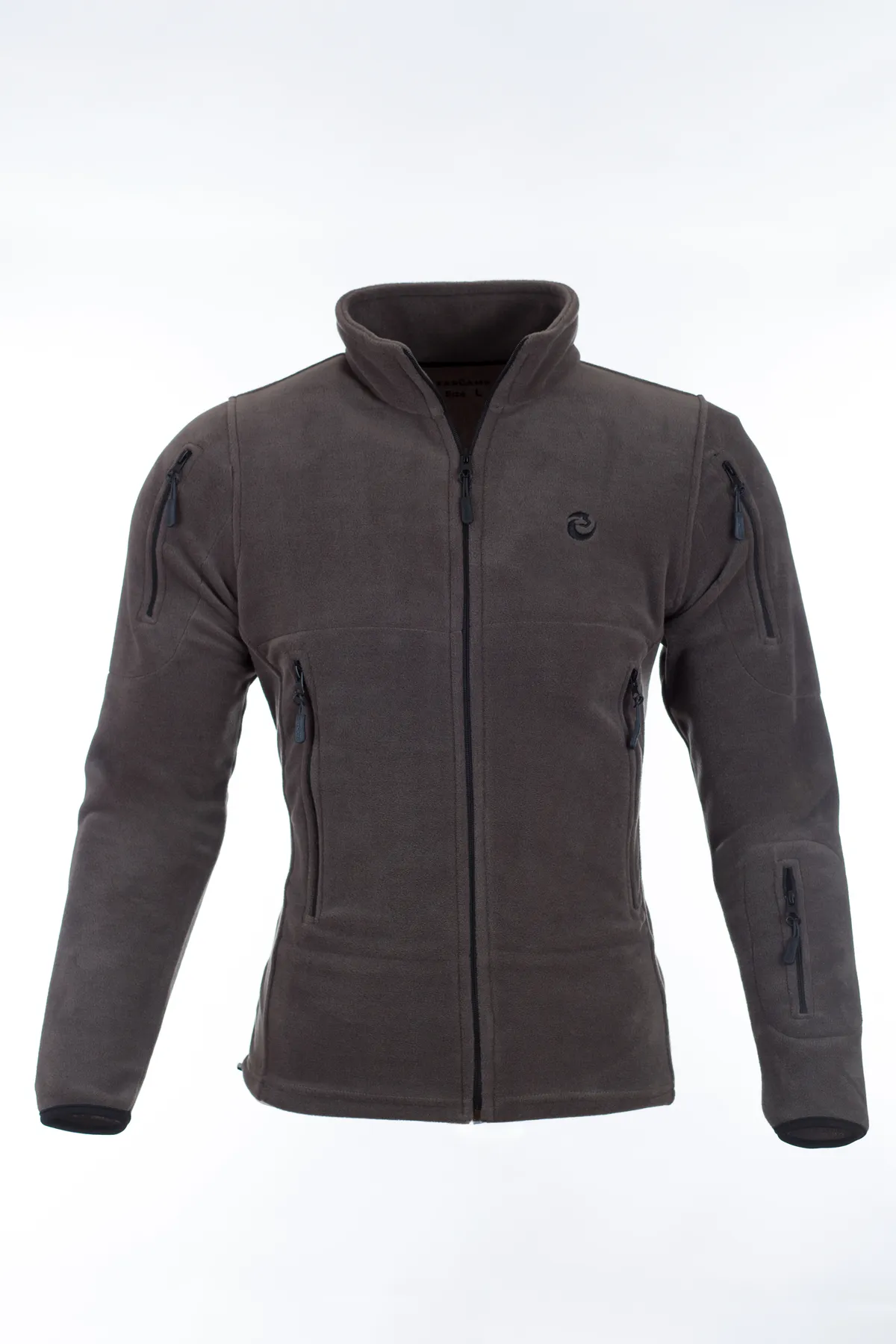 5 Cepli Unisex Polar Mont Ceket - Gri