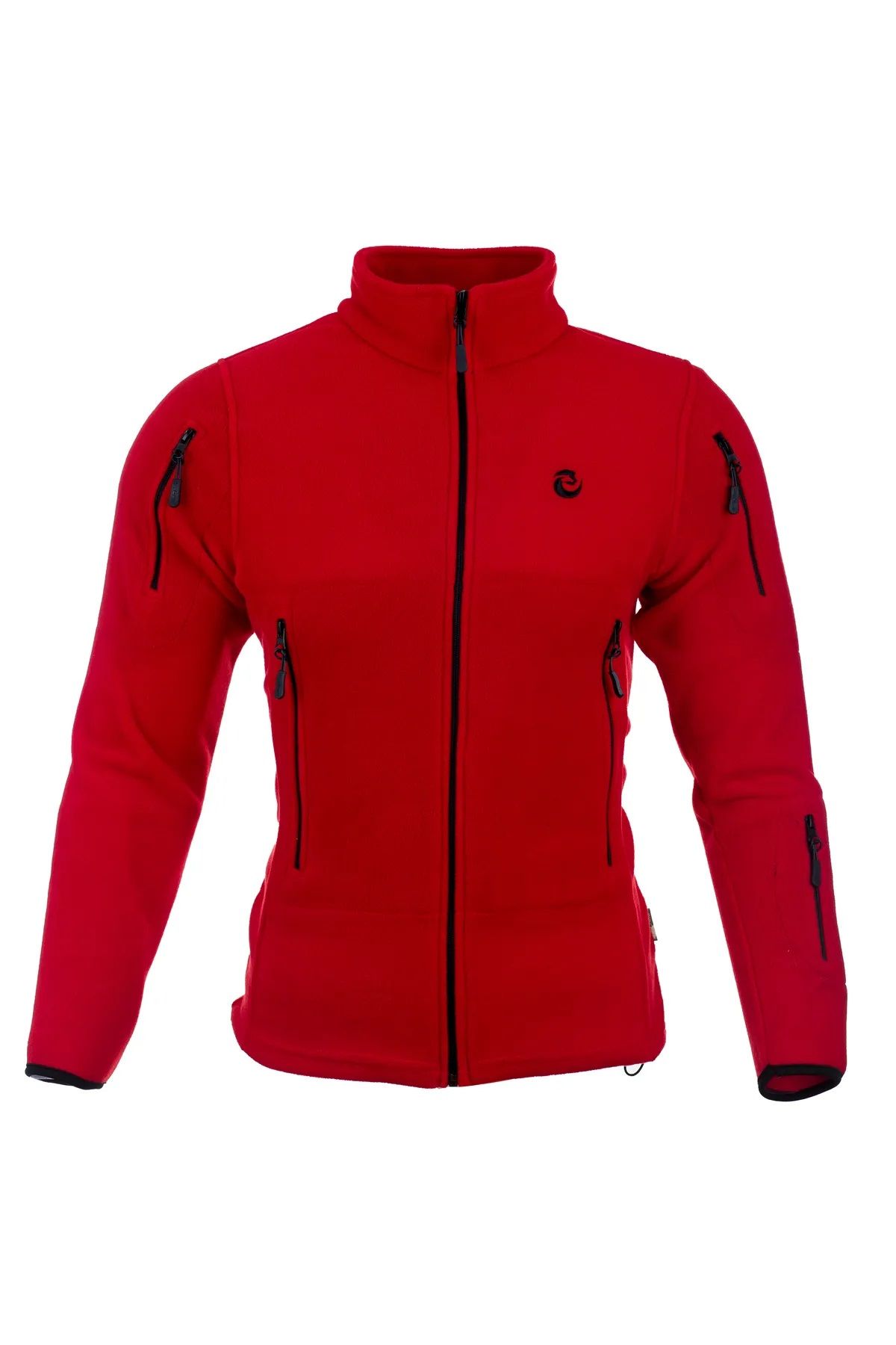 5 Cepli Unisex Polar Mont Ceket - Kırmızı