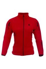 5 Cepli Unisex Polar Mont Ceket - Kırmızı