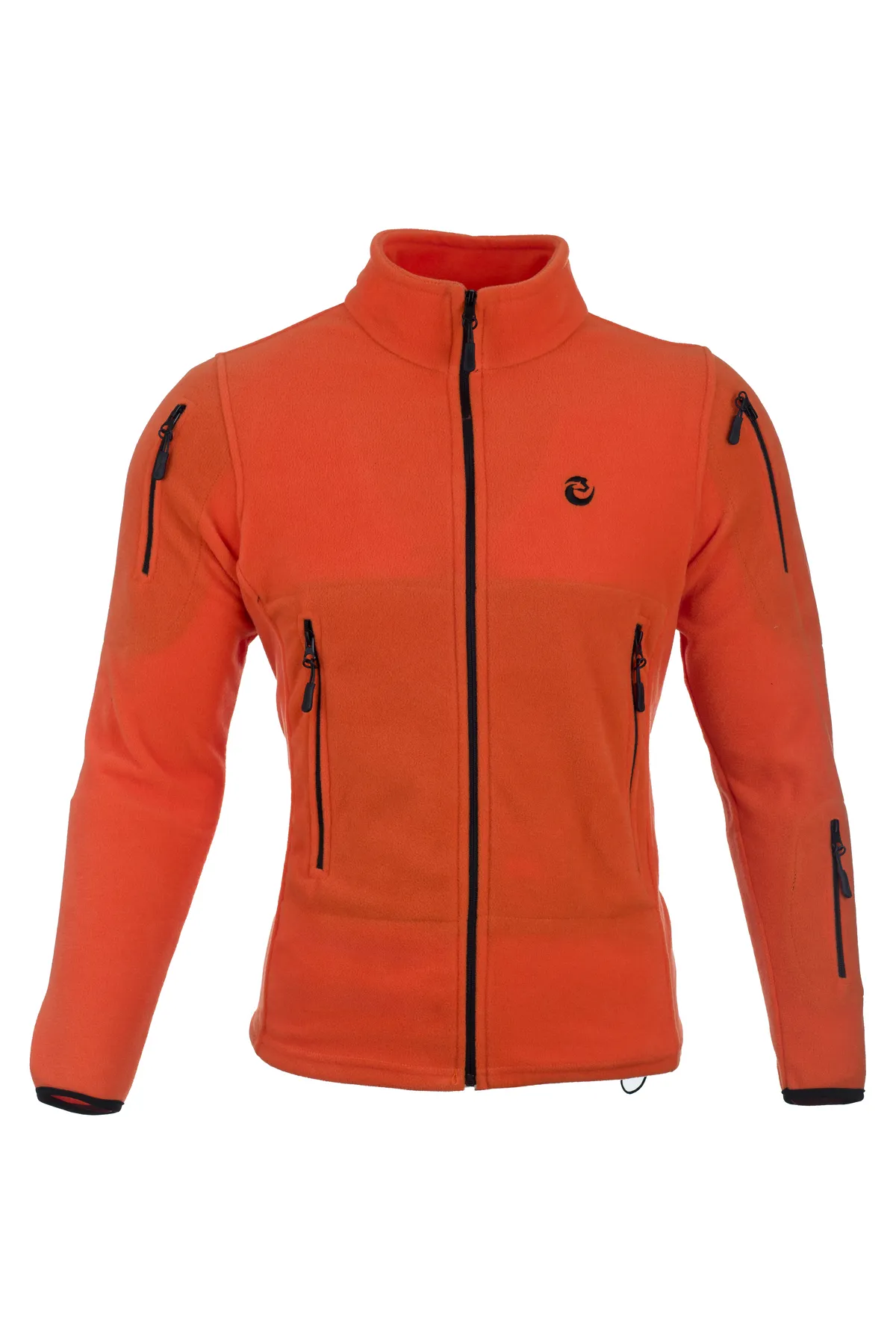 5 Cepli Unisex Polar Mont Ceket - Turuncu