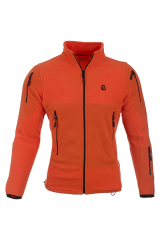 5 Cepli Unisex Polar Mont Ceket - Turuncu