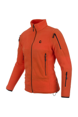 5 Cepli Unisex Polar Mont Ceket - Turuncu