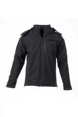 5 Cepli Tactical Double Softshell Su Geçirmez Unisex Mont Ceket - Siyah