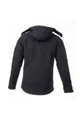 5 Cepli Tactical Double Softshell Su Geçirmez Unisex Mont Ceket - Siyah
