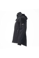 5 Cepli Tactical Double Softshell Su Geçirmez Unisex Mont Ceket - Siyah