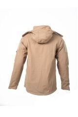 5 Cepli Tactical Double Softshell Su Geçirmez Unisex Mont Ceket - Nano