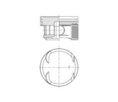 PISTON + SEGMAN 88,00MM STD4692000-YENMAK