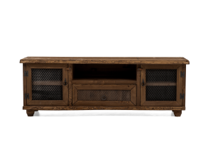 Colmar TV Ünitesi Koyu Ceviz - Doğal Kenarlı - 185x42x65