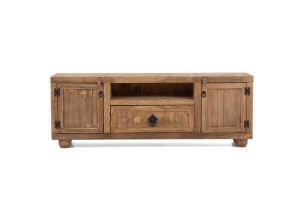 Enna TV Ünitesi Açık Ceviz - Düz Kenarlı - 185x42x65