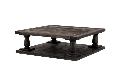 Savoca Orta Sehpa Siyah - 120x120x40