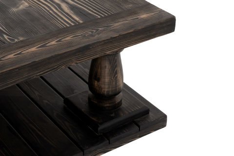 Savoca Orta Sehpa Siyah - 120x120x40